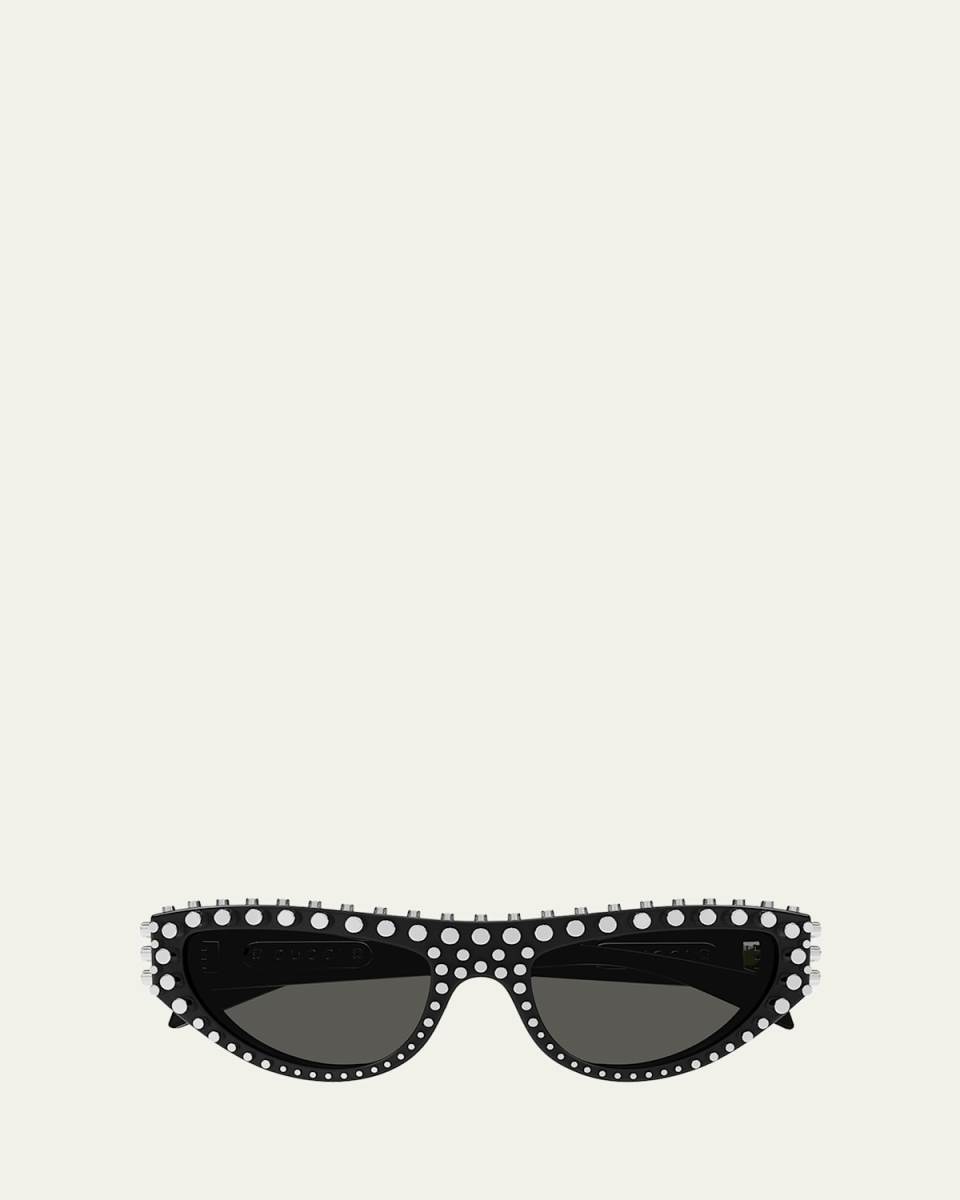 Cat-Eye Recycled Acetate Sunglasses